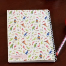 A Bird's Paradise Planner IM 3 A Bird's Paradise planner interior monthly layout spread